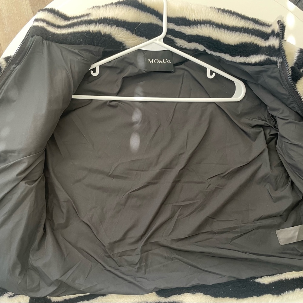 Zebra Wool Teddy Jacket - image 6